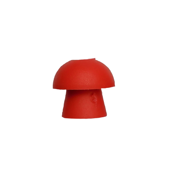 short-mushroom Ohrstöpsel 7mm rot