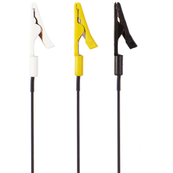 Elektrodenkabel mit Krokodilklemmen