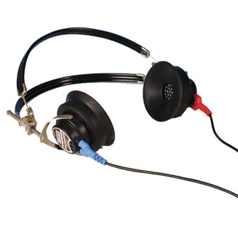 Lufthörer TDH39 komplett mit Kabel mit Klinkenstecker und Kopfbügel HB7