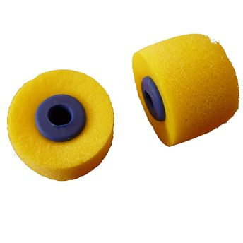 Ohrstöpsel 18mm soft gelb für Sondenspitze PT-A an Bio-logic und Sentiero