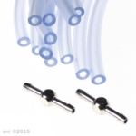 S3 Schläuche und Doppelnippel für Rhinomanometer Rhinotest 2000+