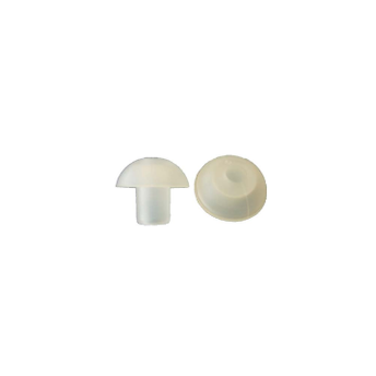 Ohrstöpsel 14mm transparent für Sondenspitze PT-A an Bio-logic und Sentiero