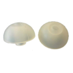 Ohrstöpsel 18mm transparten für Sondenspitze PT-A an Bio-logic und Sentiero