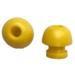 Ohrstöpsel 12mm gelb für Sondenspitze PT-A an Bio-logic und Sentiero