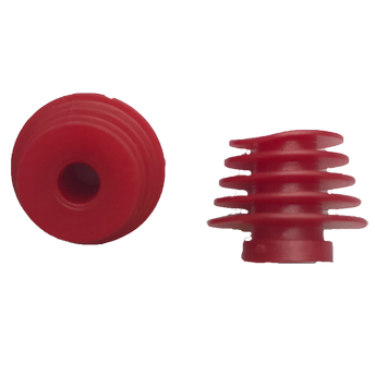 Ohrstöpsel 11-15mm rot für Sondenspitze PT-A an Bio-logic und Sentiero